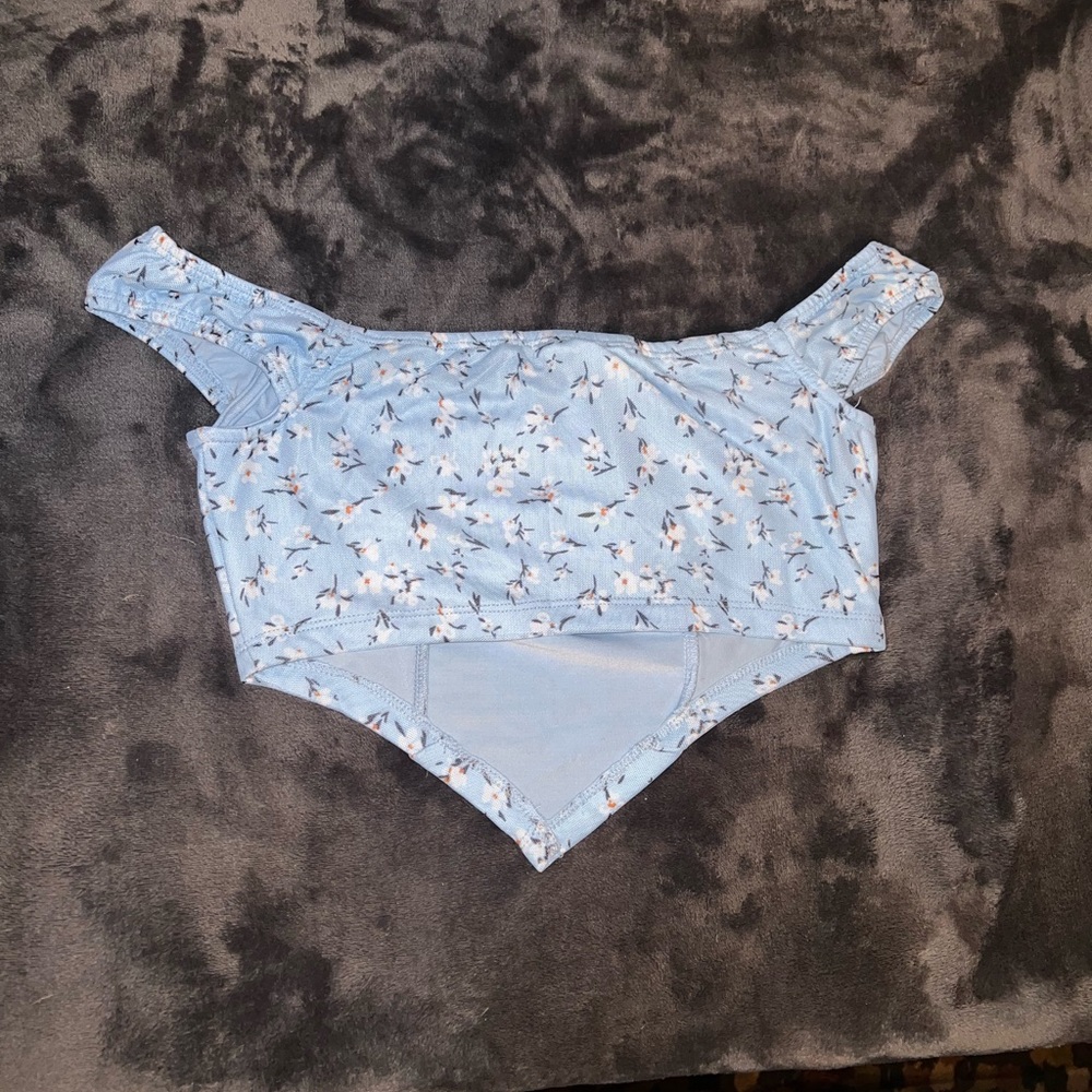 Princess Polly Jackson Top in Blue Floral Size 4 New with tag - Picture 9 of 14